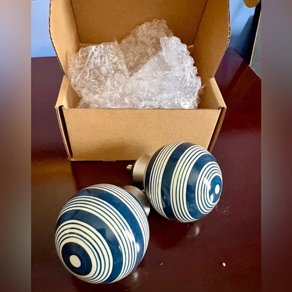 Pottery Barn Kids Finials for curtain rods